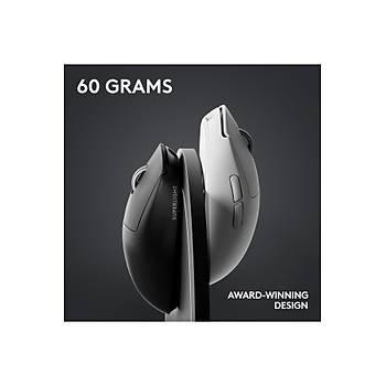 Logitech G PRO X Superlight 2 Siyah 910-006631 Lightspeed Hero 2 Optik �arjl� 60gram Kablosuz Oyuncu Mouse