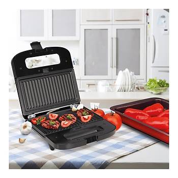 GOLDMASTER GM7452 TRIMAX 4 IN 1 TOST IZGARA WAFFLE SANDVIC MAKINESI