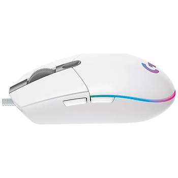 Logitech G203 LIGHTSYNC IIKLI Kablolu Beyaz Mouse 910-005797 BEYAZ