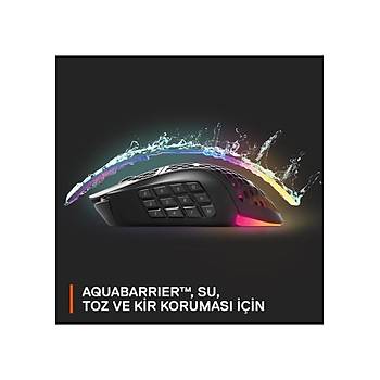 Steelseries Aerox 9 Siyah SSM62618 RGB Makrolu �arjl� Optik Kablosuz Oyuncu Mouse