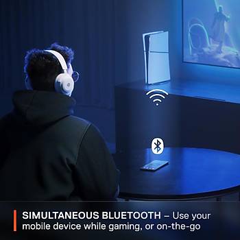 SteelSeries Arctis Nova 7P Beyaz SSH61561 Kablosuz Kulak �st� Oyuncu Kulakl���