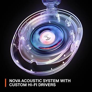 STEELSERIES ARCTIS NOVA 7X XBOX & COKLU PLATFORM BEYAZ KABLOSUZ KULAK USTU OYUNCU KULAKLIGI SSH61567 2 YIL STEELSERIES TURKIYE GARANTILIDIR