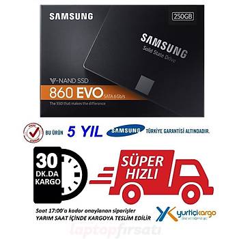 Samsung 860 Evo 250GB 560MB-520MB/s Sata3 2.5