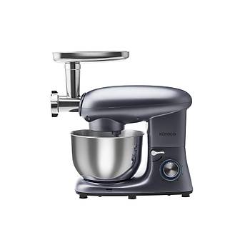 Karaca Multichef Stand Mikser Antrasit Mutfak �efi 1900W 5,5 Lt (K�yma �ekme /Sucuk-Sosis/��li K�fte Aparatl�)