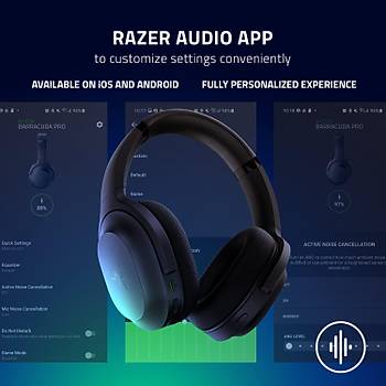 Razer Barracuda RZ04-03790100-R3M1 Siyah Kablolu/Kablosuz Kulak st Oyuncu Kulakl