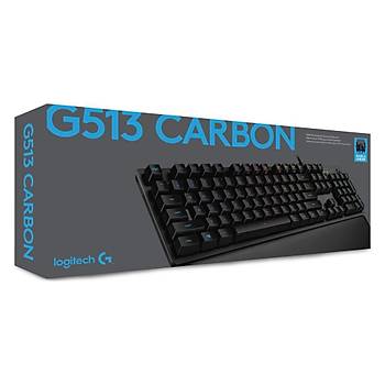 Logitech G513 CARBON RGB Blue Switch RGB Mekanik Turkce Gaming Klavye 920-008935