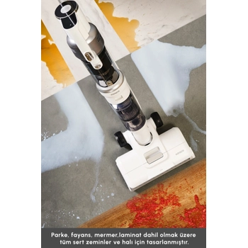 Karaca Aquaclean Pet 3In1 Kablosuz Islak&Kuru Dik S�p�rge, Paspas Ve El S�p�rgesi
