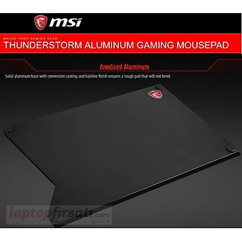 MSI Thunderstorm Aluminum Oyuncu Mouse Pad