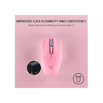 Razer Orochi V2 Pembe RZ01-03731200-R3G1 18K Ultra Hafif Kablosuz Optik Oyuncu Mouse
