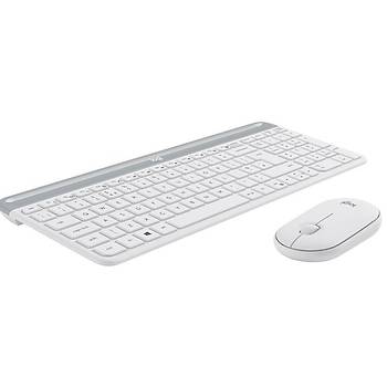 Logitech MK470 920-009436 Beyaz Kablosuz Klavye Mouse Seti