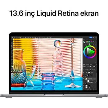 APPLE MACBOOK AIR M2 CIP 8GB 256GB SSD MACOS 13 UZAY GRISI MLXW3TU/A