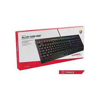 HyperX Alloy Core RGB Membran Oyuncu Klavye - HX-KB5ME2-TU