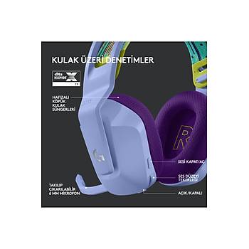 Logitech G733 Lightspeed Lila 981-000890 RGB Kablosuz Oyuncu Kulakl�k