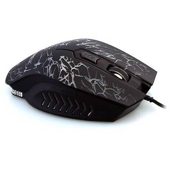 Everest SM-700 Kablolu Siyah Oyun Mouse