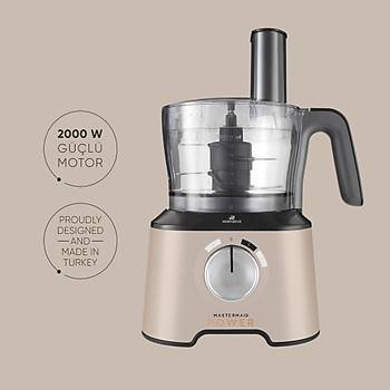 KARACA MASTERMAID POWER ESSENTIAL 2000 W MUTFAK ROBOTU