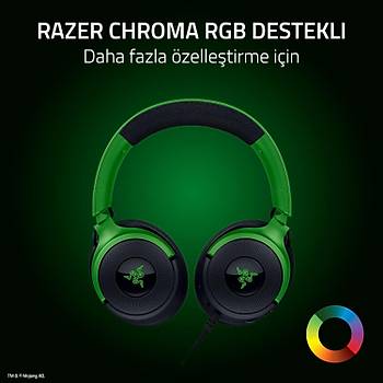 Razer Kraken V4 X Minecraft RZ04-05180200-R3M1 Chroma RGB Kablolu Oyuncu Kulakl�k