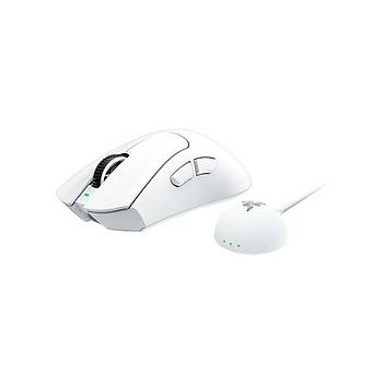 Razer DeathAdder V4 Pro Beyaz RZ01-05330200-R3G1 Optik 45K Kablosuz Oyuncu Mouse