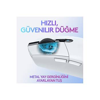 Logitech G305 910-005292 Beyaz Lightspeed Optik Kablosuz Oyuncu Mouse