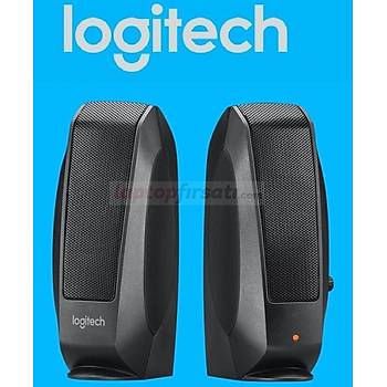 Logitech S120 1+1 StereoSpeaker Siyah 3,5mm 2,2W RMS 980-000010