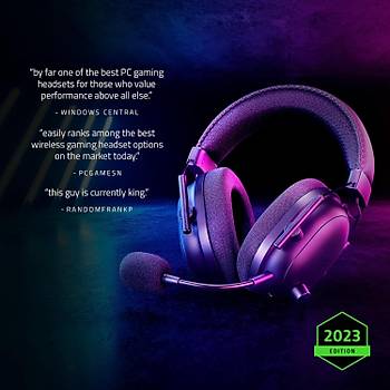Razer BlackShark V2 Pro 2023 Siyah RZ04-04530100-R3M1 HyperSpeed Kablosuz E-Spor Oyuncu Kulakl�k