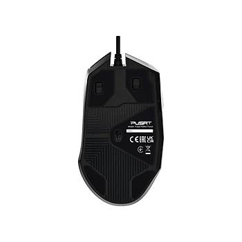 PUSAT REFLEX FORCE 18000 DPI OLED EKRANLI YUKSEK PERFORMANSLI RGB OYUNCU MOUSE-SIYAH