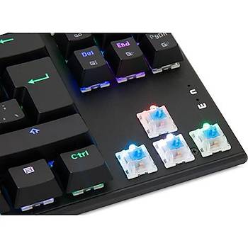 Rampage KB-R17 Raptor RGB Aydnlatma Oyuncu Mekank