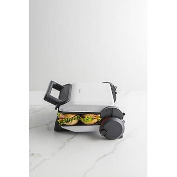 Grundig CG 5960 Y Beyaz 1800 W 6 Dilim Tost Makinesi