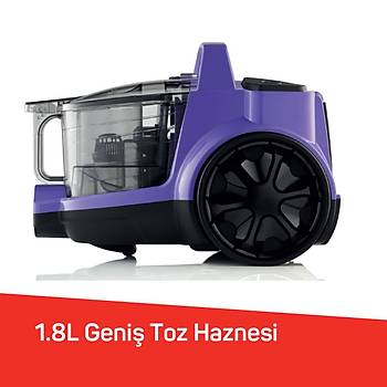 Arzum AR4070 Cleancompact Cyclone Mor 890 W Torbas�z S�p�rge