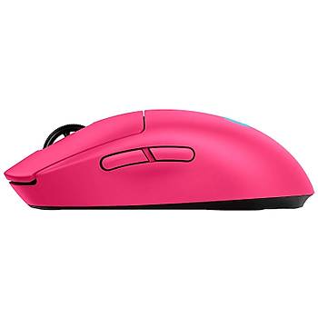 Logitech G Pro 2 L�ghtspeed Pembe 910-007310 44K Hero 2 Optik LIGHTSYNC RGB �arjl� 80gram Kablosuz Oyuncu Mouse