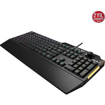 Asus RA04 TUF Gaming K1 Mekanik Hisli Trke RGB Gaming Klavye