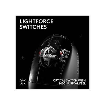 Logitech G PRO X Superlight 2 SE Siyah 910-007553 44K Lightspeed Hero 2 Optik �arjl� 60gram Kablosuz Oyuncu Mouse