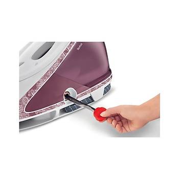 TEFALGV9566 2600W PRO EXPRESS ULTIMATE YUKSEK BASINCLI BUHAR KAZANLI UTU BEYAZ KIRMIZI