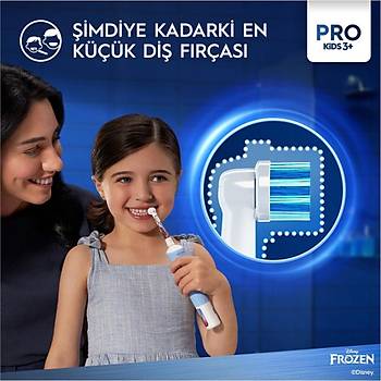 Oral-B Vitality Pro Frozen Ozel Seri Cocuklar Icin Sarj Edilebilir Dis Fircasi