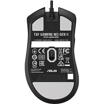 Asus Tuf Gaming M3 Gen II Aura Sync Rgb 8000 Dp� Sensor 60 Milyon T�klama �mr� 59 Gram Hafif Tasar�m Oyuncu Mouse