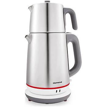 HOMEND ROYALTEA 1710H INOX BEYAZ CAY MAKINESI