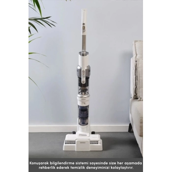 Karaca Aquaclean Pet 3In1 Kablosuz Islak&Kuru Dik S�p�rge, Paspas Ve El S�p�rgesi