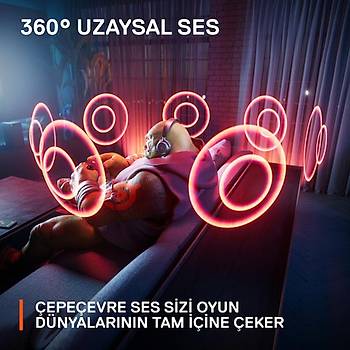 SteelSeries Arctis Nova 7X SSH61565 �oklu Platform Kablolu/Kablosuz Kulak �st� Oyuncu Kulakl���