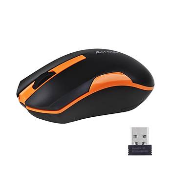 ????A4 TECH G3-200N SYAH+TURUNCU  NANO 2.4GHZ MOUSE