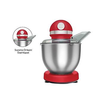 Karaca Mastermaid Chef Hamur Yo�urma Makinesi Red 1500W 5L