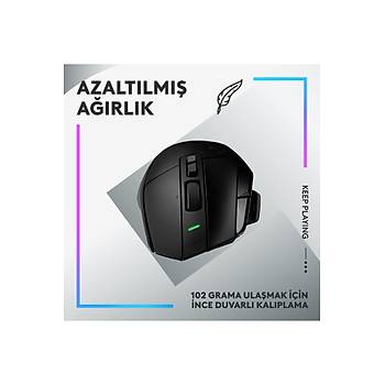 Logitech G502 X 910-006181 Siyah Lightspeed Hero 25K Sarjli Optik Kablosuz Oyuncu Mouse