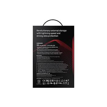 Tanabilir 500GB SSD X5 Thunderbolt?3 2800MB-2300Mb/sn MU-PB500B