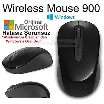 Microsoft Wireless 900 Kablosuz Siyah Mouse PW4-00003