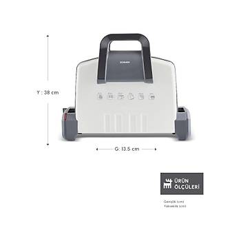 Karaca Swiss Izgara ve Tost Makinesi 1800W Bej