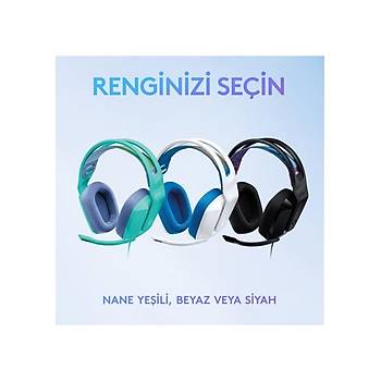 Logitech G G335 Kablolu Oyuncu Kulaklik - Beyaz 981-001018