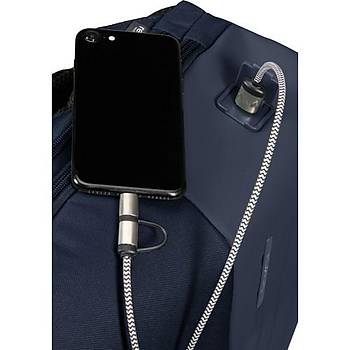 SAMSONITE KH8-41-001 14.1 STACKD BIZ NOTEBOOK SIRT CANTASI LACIVERT