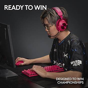 Logitech G PRO X Superlight 2 Pembe 910-006798 44K Lightspeed Hero 2 Optik �arjl� 60gram Kablosuz Oyuncu Mouse