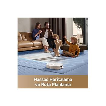 Dreame L40 Ultra CE Robot S�p�rge Beyaz, 13.000Pa