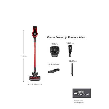 Karaca Vantuz Power Up Dikey S�p�rge Imperial Red