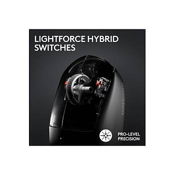 Logitech G PRO X Superlight 2 Siyah 910-006631 Lightspeed Hero 2 Optik �arjl� 60gram Kablosuz Oyuncu Mouse