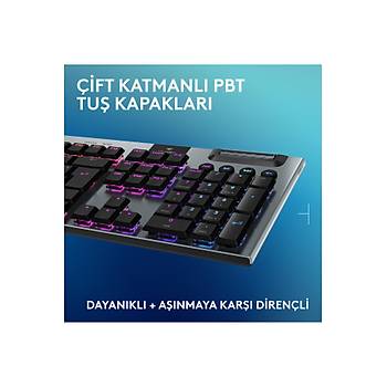 Logitech G915 X Lightspeed 920-012676 RGB Tactile Switch Kablolu/Kablosuz Mekanik Oyuncu Klavyesi